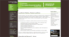 Desktop Screenshot of lusofoniapoetica.com