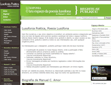 Tablet Screenshot of lusofoniapoetica.com